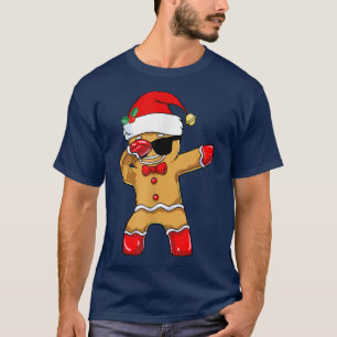 Dabbing Gingerbread Mann Weihnachtsgebäck Kinder F T-Shirt