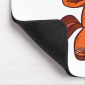 Dabbing Gingerbread Unicorn Cookie Christmas Mousepad (Ecke)