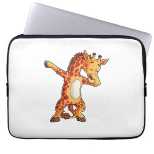Dabbing Giraffe T Shirt Giraffen Funny Dab Dance T Laptopschutzhülle
