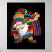 Dabbing Gnome Cinco De Mayo Fiesta Rainbow Taco Poster (Vorne)