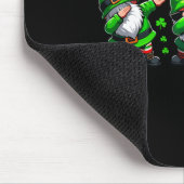Dabbing Gnomes St Patricks Day Irish Jig Celebrat Mousepad (Ecke)