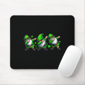 Dabbing Gnomes St Patricks Day Irish Jig Celebrat Mousepad (Mit Mouse)