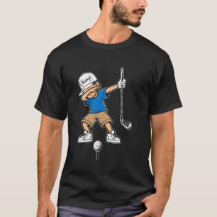 Dabbing Golfer Cool Golfen Golfer Männer Frauen Ju T-Shirt