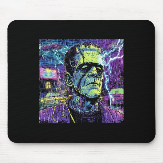 Dabbing Halloween Skeleton Boys Trick Leckerei Fun Mousepad (Vorne)