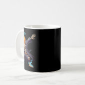 Dabbing Halloween Skeleton Monster Dab Spooky Boys Kaffeetasse (Vorderseite Links)