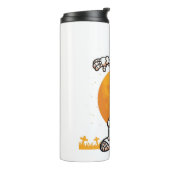 Dabbing Halloween Thermosbecher (Nach links gedreht)