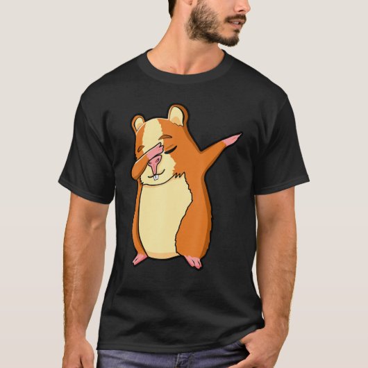 Dabbing Hamster Hamster T-Shirt (Vorderseite)