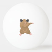 Dabbing Hamster Tanz Funny Dab Tanz Geschenk Tischtennisball (Vorderseite)