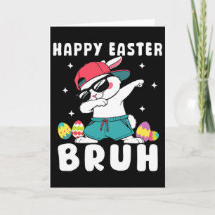 Dabbing-Hase Ostertag Eier Dab Jungen Mädchen Kind Karte