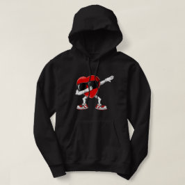 Dabbing Herz Funny Geschenke Mens Kinder Jungen Va Hoodie