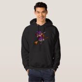 Dabbing Hexe Hoodie (Vorne ganz)