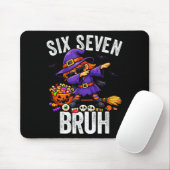 Dabbing Hexe sechs sieben bruh 6 7 Halloween 67 br Mousepad (Mit Mouse)