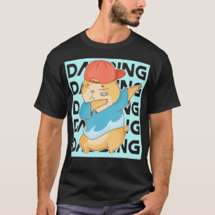 Dabbing Hip Hop Hamster Funny Dance Move Grafik T-Shirt