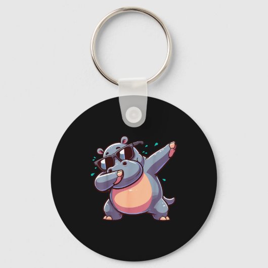 Dabbing Hip Schlüsselanhänger (Vorderseite)