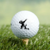 Dabbing Honey Badger Golfball (Insitu T-Shirt)