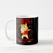 Dabbing Horse Chinese New Year Of The Horse2026  Kaffeetasse (Links)
