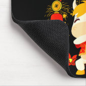 Dabbing Horse Chinese New Year Of The Horse2026  Mousepad (Ecke)