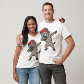 Dabbing Hyena Funny Cute Dab Dance T-Shirt (Unisex)