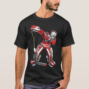 Dabbing Ice Hockey T Funny Dab Squad Boys Kinder T-Shirt
