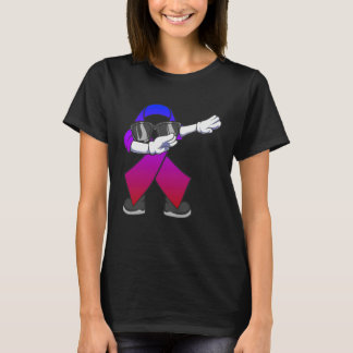 Dabbing Inclusion Ribbon Dabbin Dance T-Shirt