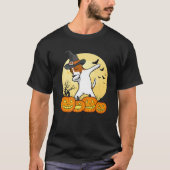 Dabbing Jack Russell Terrier Dab Dance Halloween D T-Shirt (Vorderseite)