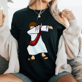Dabbing Jesus Funny Christlich T-Shirt