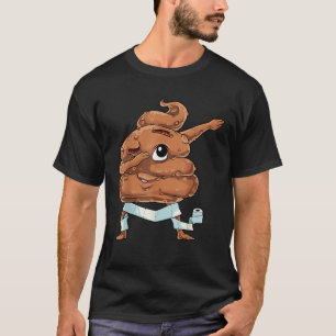 Dabbing Kack Funny Poo Kostüme Geschenke T-Shirts