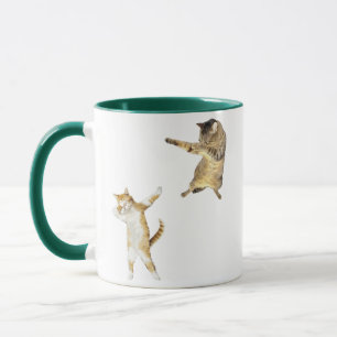 Dabbing-Katze Lustiges Meme für Katzenliebhaber Tasse