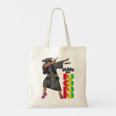 Dabbing-Klasse 2022 Dekoration hoher Abschlüsse Tragetasche (Rückseite)