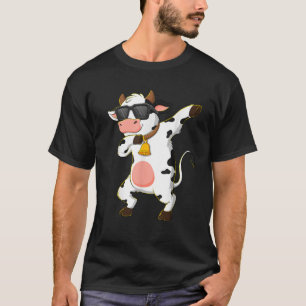 Dabbing-Kuh für Kinder Jungen Mädchen Kuhliebhaber T-Shirt