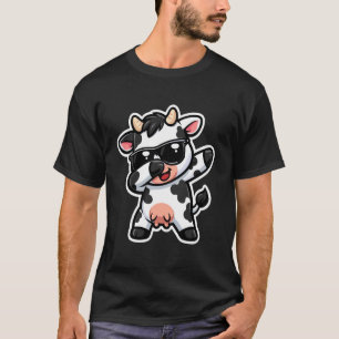 Dabbing-Kuh Süße Kuh und Kalb T-Shirt