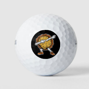 Dabbing Kürbiskuchen Thanksgiving Day Golfball