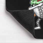 Dabbing Lacrosse Ball Drip Ice Cream Kids Youth Bo Mousepad (Ecke)