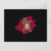 Dabbing Lama Dab Alpaca Funny Kids Geschenk Idee C Postkarte (Vorderseite)