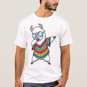 Dabbing Lama Lustig Süß Dab Tanz T-Shirt