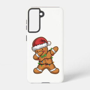 Dabbing Lebkuchenbaum Licht Weihnachten Samsung Galaxy Hülle