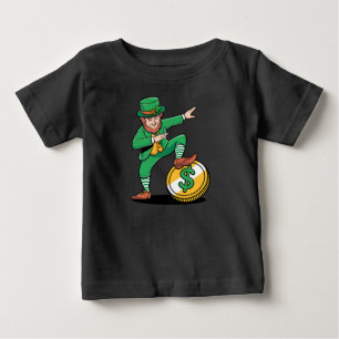 Dabbing Leprechaun Lustiger St. Patricks Tag Baby T-shirt