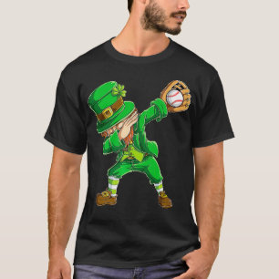 Dabbing Leprechaun St. Patrick's Day Jungen Männer T-Shirt
