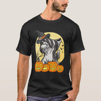 Dabbing Lhasa Apso Dab Dance Funny Dog Halloween G T-Shirt