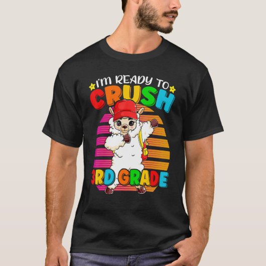 Dabbing Llama Zurück zur Schule Rucksack G T-Shirt (Vorderseite)