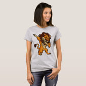 Dabbing Löwe T-Shirt (Vorne ganz)