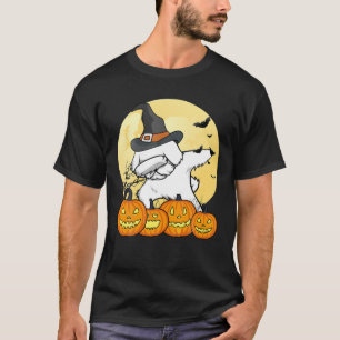 Dabbing Maltese Dab Dance Funny Hund Halloween Ges T-Shirt