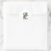 Dabbing Meeresschildkröte I just Eure Liebe Turtle Runder Aufkleber (Tasche)