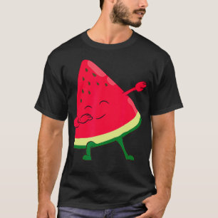 Dabbing Melon Watermelon Sommer Melon Abbbing Wass T-Shirt