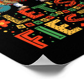 Dabbing Mexican Cinco de Mayo Women and Men Poster (Ecke)