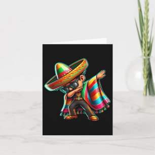 Dabbing Mexican Poncho Cinco De Mayo Boys Men Todd Karte