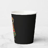 Dabbing Mexican Poncho Cinco De Mayo Fiesta Party Pappbecher (Links)