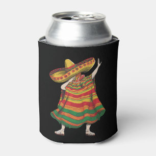 Dabbing Mexikanischer Poncho Cinco De Mayo Fiesta- Dosenkühler