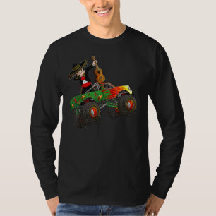Dabbing Mexikos Mariachi Kostüm Monster Truck Cin T-Shirt