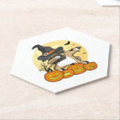 Dabbing Mops Halloween Untersetzer (angewinkelt)